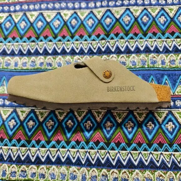 Birkenstock Boston Suede Taupe - Picture 5 of 5